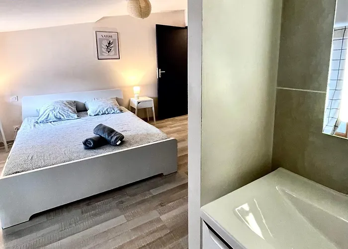 Апартаменты Chez Lena - T2 Cosy & Equipe - Proche Cite Medievale Каркассон